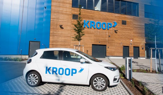Kroop Leitgedanke Außenansicht Elektroauto